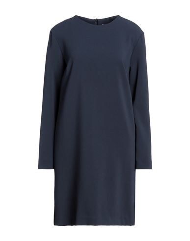 Ottod'ame Woman Mini Dress Midnight Blue Size 6 Polyester, Viscose, Elastane