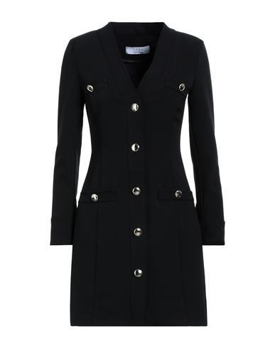Kaos Woman Mini Dress Black Size 4 Polyester, Elastane