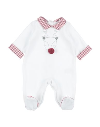 Laranjinha Newborn Boy Baby Jumpsuits & Overalls White Size 0 Cotton, Polyester