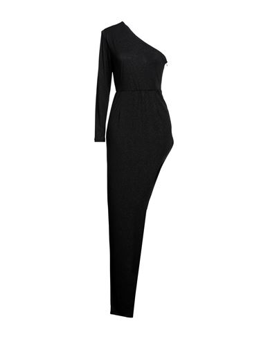 Actualee Woman Long Dress Black Size 10 Polyester, Elastane