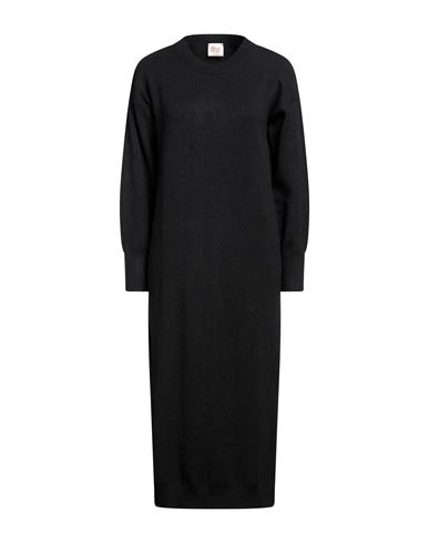 Même Road Woman Midi Dress Black Size S Viscose, Polyester, Polyamide