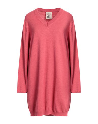 Semicouture Woman Mini Dress Fuchsia Size M Cashmere, Polyamide In Pink