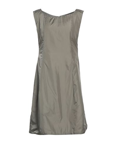 Shop Aspesi Woman Mini Dress Military Green Size 10 Polyamide