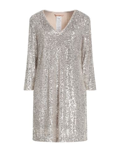 Pennyblack Woman Mini Dress Platinum Size 8 Polyester, Elastane In Grey