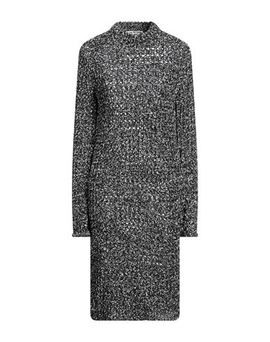 Acne Studios Woman Mini Dress Black Size L Cotton, Acrylic, Nylon, Mohair Wool, Wool