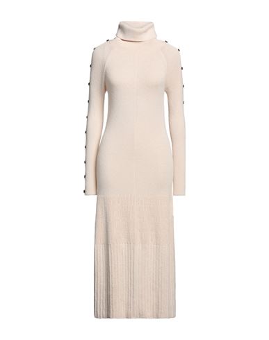 Proenza Schouler Woman Midi Dress Beige Size M Cotton, Polyamide, Viscose, Polyester, Elastane