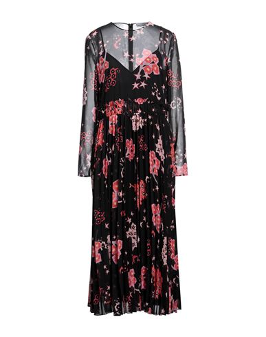 Red Valentino Woman Midi Dress Black Size 8 Polyester