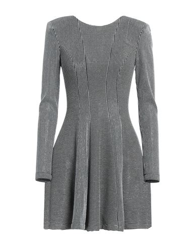 Feleppa Woman Mini Dress Silver Size 2 Polyamide, Textile Fibers, Elastane