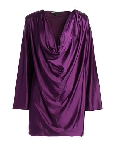 Babylon Woman Mini Dress Mauve Size 4 Polyamide, Elastane In Purple