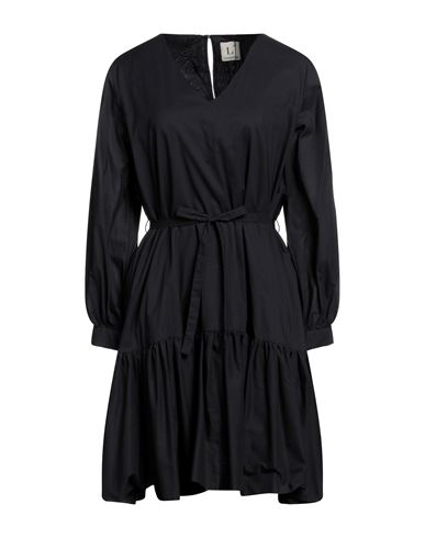 L'autre Chose L' Autre Chose Woman Mini Dress Black Size 8 Cotton