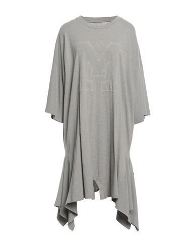 Mm6 Maison Margiela Woman Mini Dress Sage Green Size S Cotton, Elastane