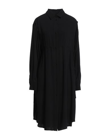 MM6 MAISON MARGIELA MM6 MAISON MARGIELA WOMAN MINI DRESS BLACK SIZE 8 POLYESTER