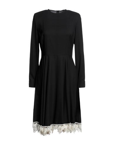 19.70 Nineteen Seventy Woman Midi Dress Black Size 6 Polyester