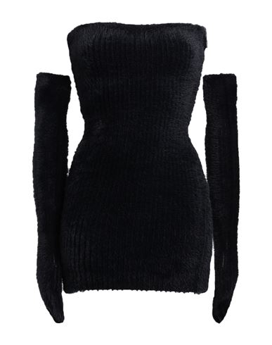 Off-white Woman Short Dress Black Size 6 Polyamide