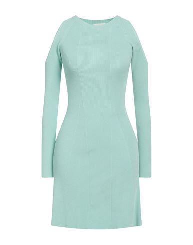Vicolo Woman Mini Dress Light Green Size Onesize Viscose, Polyester