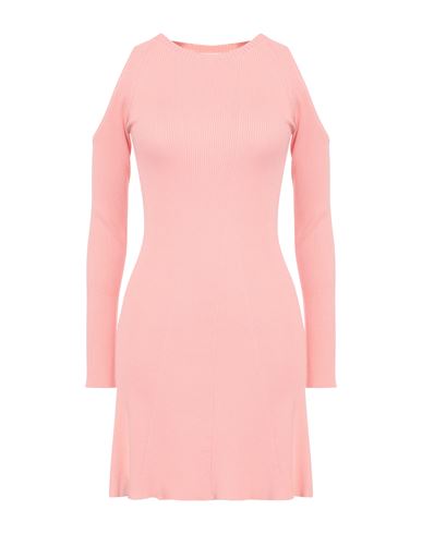 Vicolo Woman Mini Dress Salmon Pink Size Onesize Viscose, Polyester