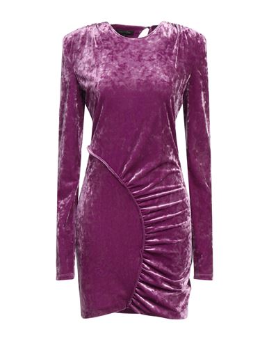 Patrizia Pepe Sera Woman Mini Dress Mauve Size 2 Polyester, Elastane In Purple