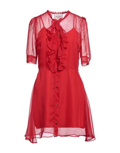 Mariuccia Woman Mini Dress Red Size L Polyester