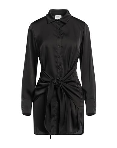 Berna Woman Short Dress Black Size L Polyester