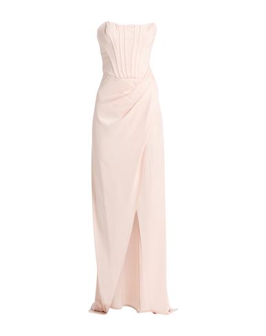 Elisabetta Franchi Woman Maxi Dress Blush Size 8 Viscose, Elastane In Pink