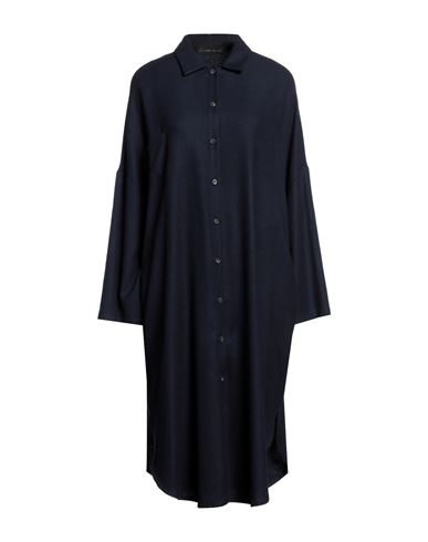 Pdr Phisique Du Role Woman Mini Dress Midnight Blue Size 2 Viscose, Wool