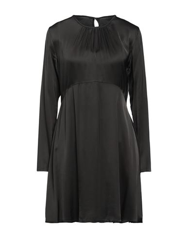 Berna Woman Mini Dress Black Size S Viscose, Elastane