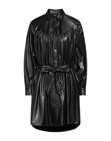 Shop Gai Mattiolo Woman Mini Dress Black Size 4 Polyurethane, Polyester