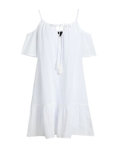 Vero Moda Woman Short Dress White Size Xl Cotton