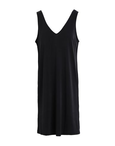 Vero Moda Woman Mini Dress Black Size S Tencel Modal, Polyester