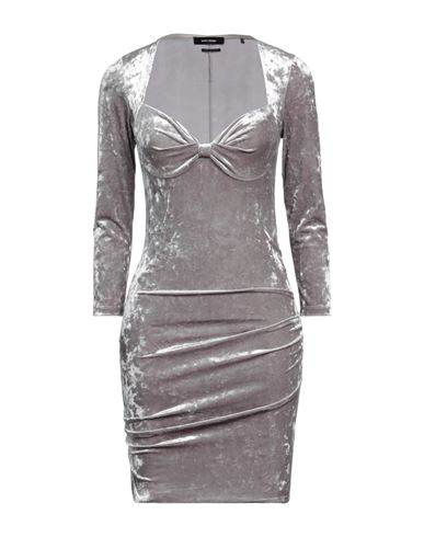 Isabel Marant Woman Mini Dress Dove Grey Size 4 Polyester, Elastane, Cotton