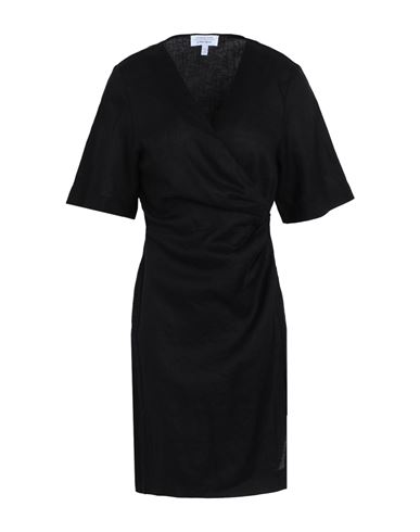 Other Stories &  Woman Mini Dress Black Size 10 Linen