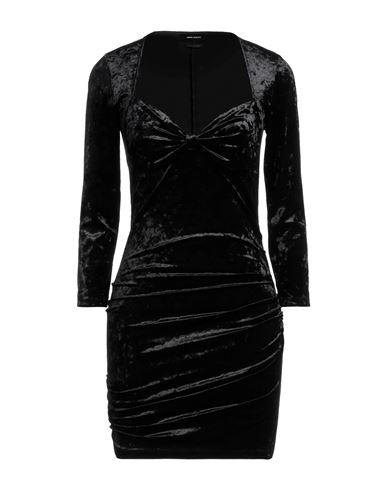 Isabel Marant Étoile Marant Étoile Woman Mini Dress Black Size 10 Polyester, Elastane