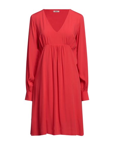 Fracomina Woman Short Dress Red Size S Viscose