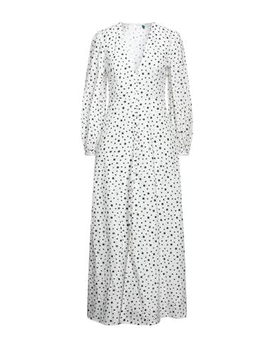 Rixo London Rixo Woman Long Dress Off White Size Xxs Cotton