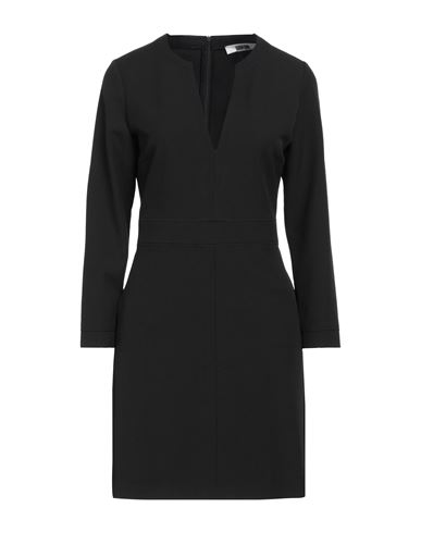 Mauro Grifoni Grifoni Woman Mini Dress Black Size 8 Polyester, Viscose, Elastane