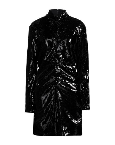 Isabel Marant Woman Mini Dress Black Size 8 Cotton, Viscose, Polyester