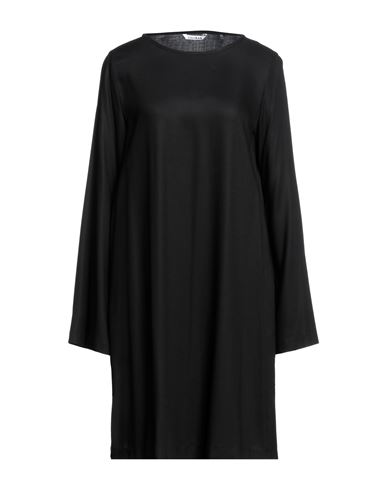 Caliban Woman Midi Dress Black Size 12 Viscose
