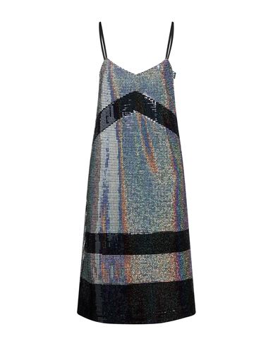 Dodo Bar Or Meril Sequinned-jersey Slip Dress In Silver