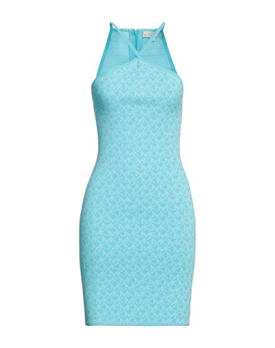 Mini-Kleid Damen Azurblau XL Damen