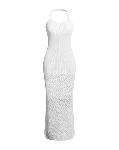 Alyx 1017  9sm Woman Long Dress White Size L Cotton, Polyamide