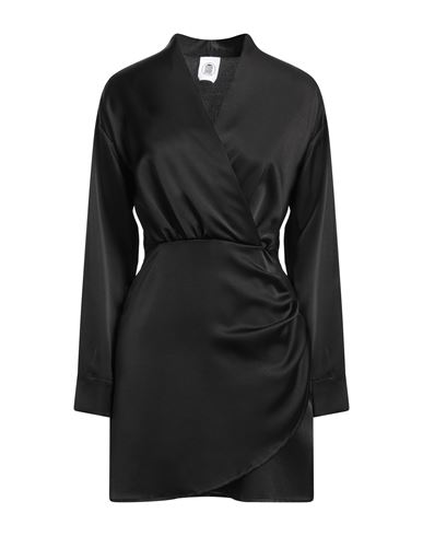 Le Volière Woman Mini Dress Black Size M/l Polyester