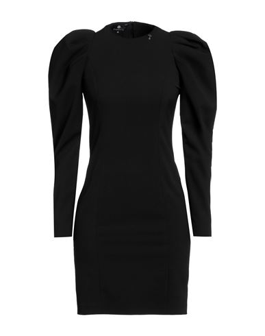 Divedivine Woman Mini Dress Black Size 6 Polyester, Elastane