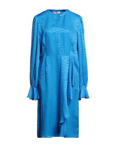 Vestido midi Mujer Azul 34,36,38,42 Mujer