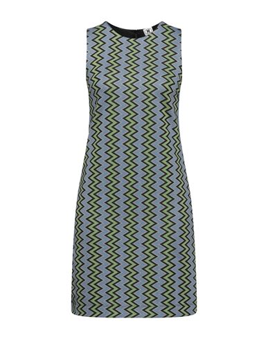 M Missoni Woman Mini Dress Light Blue Size 4 Viscose, Polyester, Polyamide, Elastane