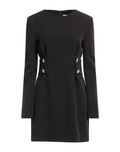 Chiara Ferragni Woman Mini Dress Black Size 2 Polyester, Elastane