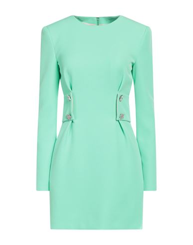 Chiara Ferragni Woman Mini Dress Light Green Size 6 Polyester, Elastane