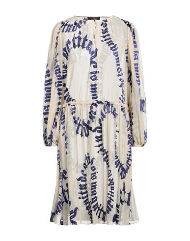 Midi-Kleid Damen Cremeweiß L,M,S,XS,XXS Damen