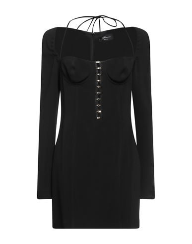 Blumarine Woman Mini Dress Black Size 8 Viscose, Acetate, Elastane