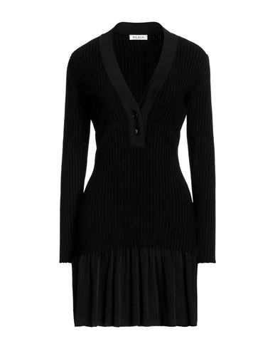 Alaïa Woman Mini Dress Black Size 4 Viscose, Polyamide, Elastane