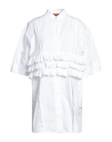 Colville Woman Short Dress White Size 8 Cotton